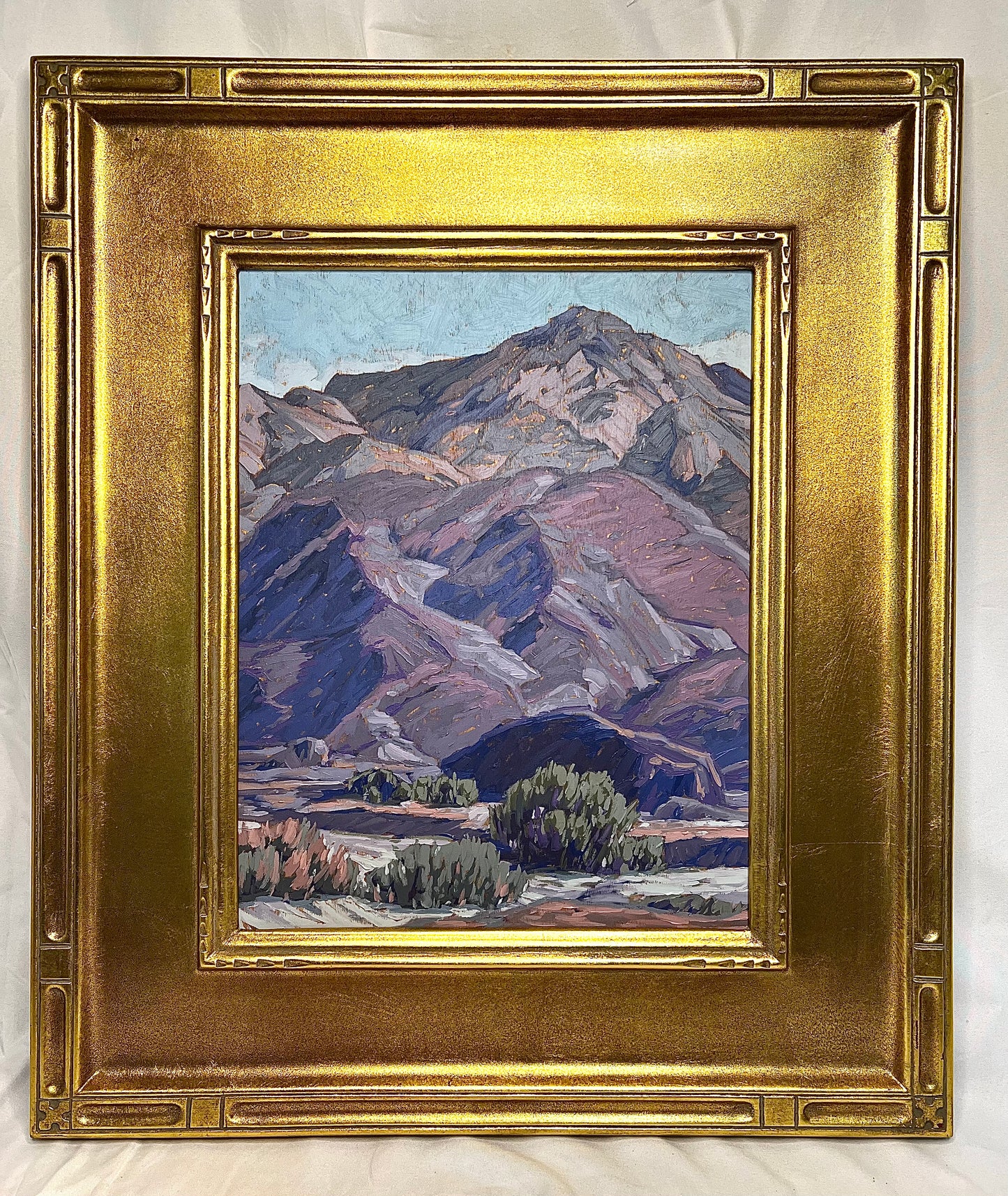 MATTHEW MICHAEL REYNOLDS OIL PAINTING LISTED AMERICAN CALIFORNIA POINTILLIST