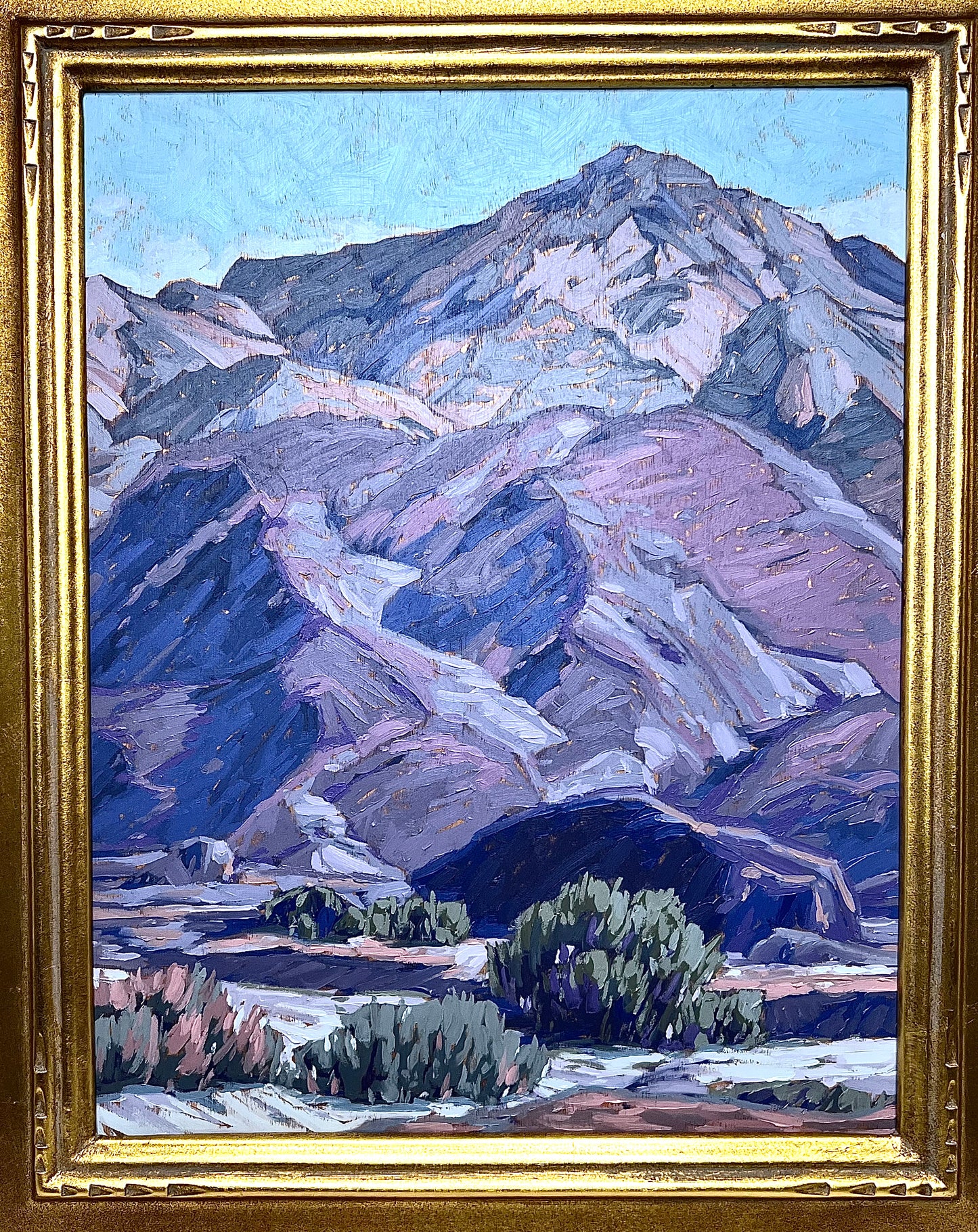 MATTHEW MICHAEL REYNOLDS OIL PAINTING LISTED AMERICAN CALIFORNIA POINTILLIST