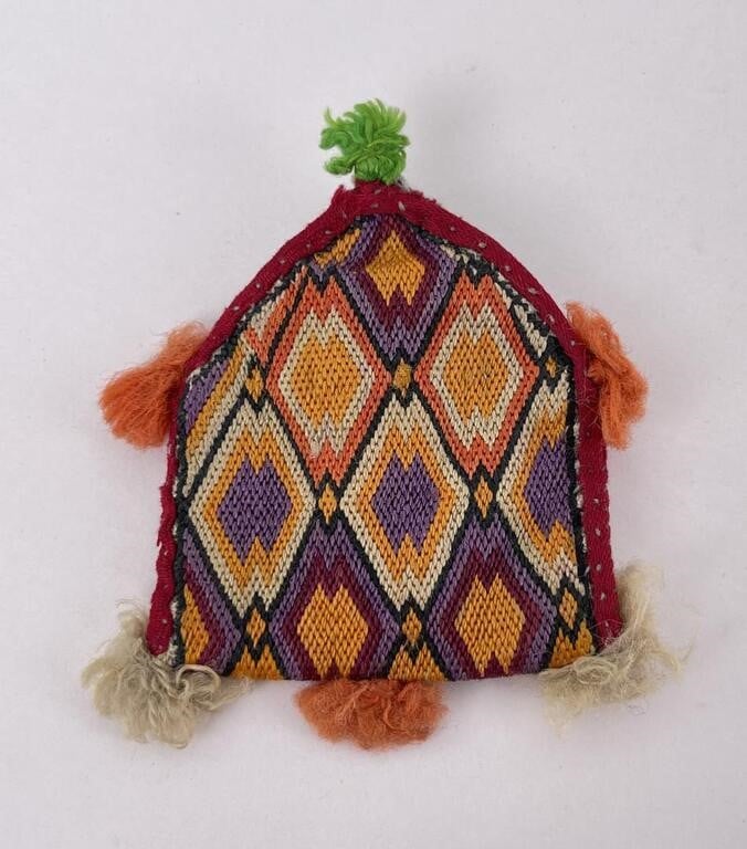 Antique Indian Dowery Bag Banjara Hindu Uzbeki Coin Pouch