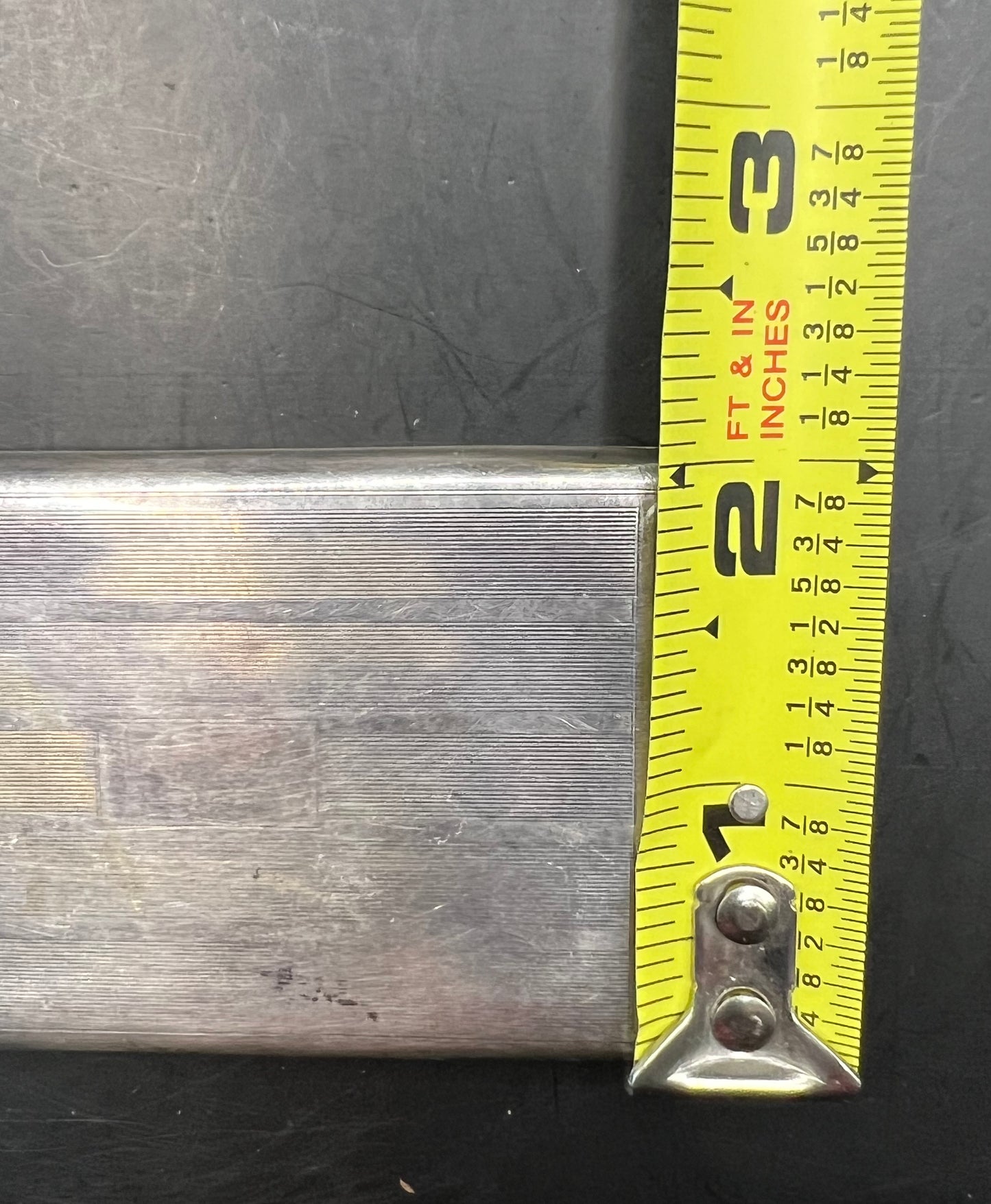 ANTIQUE ART DECO NICKLE SILVER CIGARETTE CASE1920's