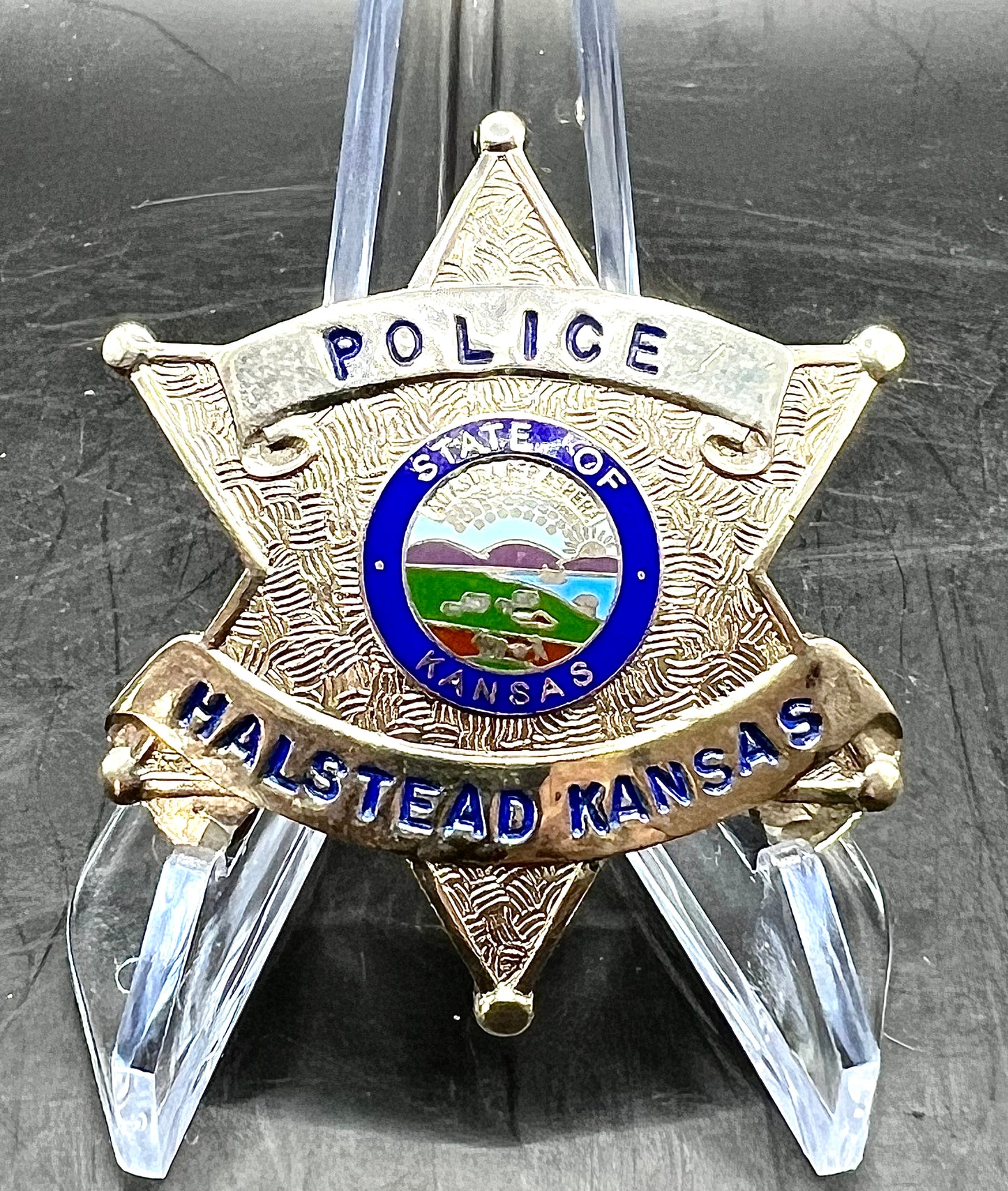 Halstead Kansas Police Badge