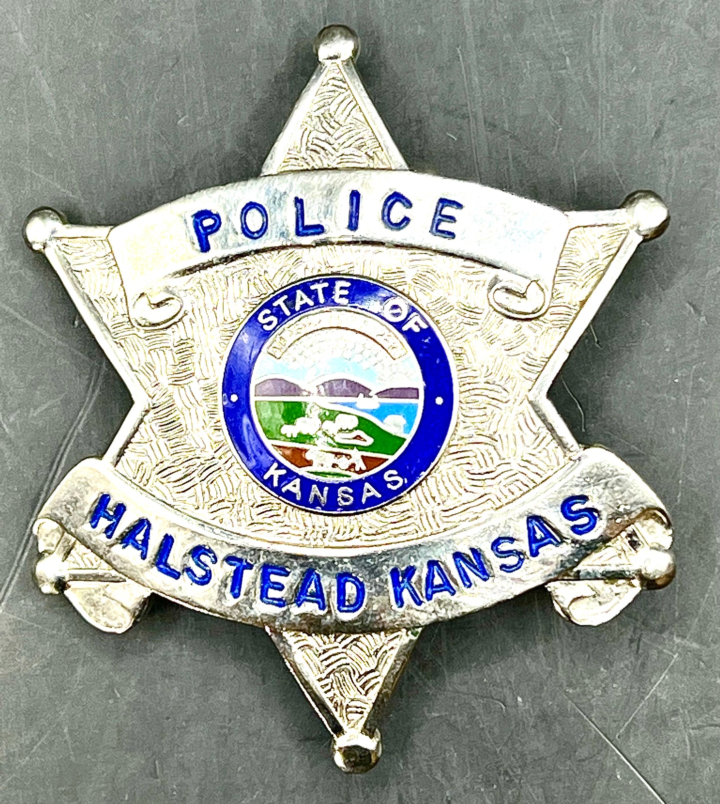 Halstead Kansas Police Badge