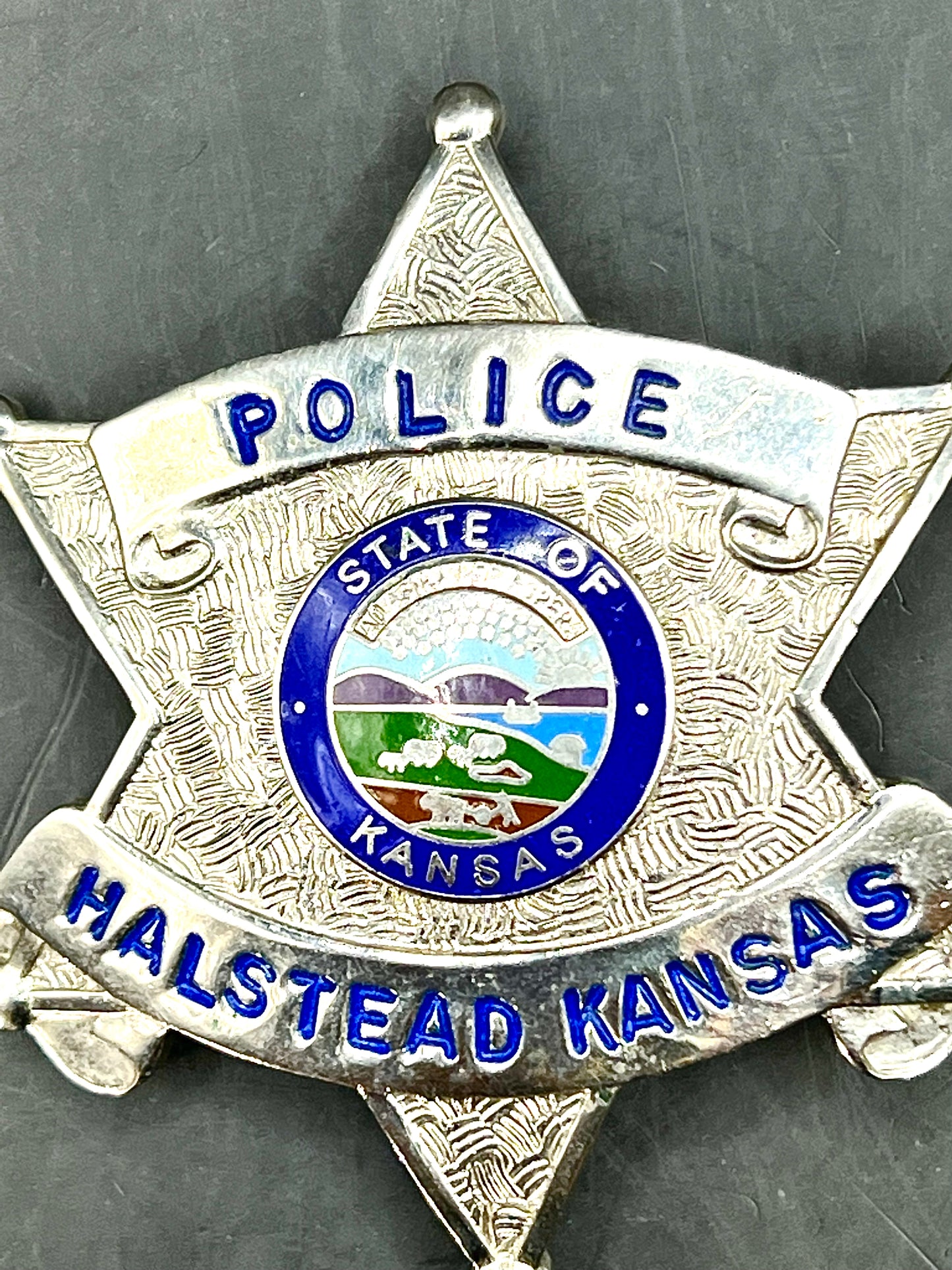 Halstead Kansas Police Badge