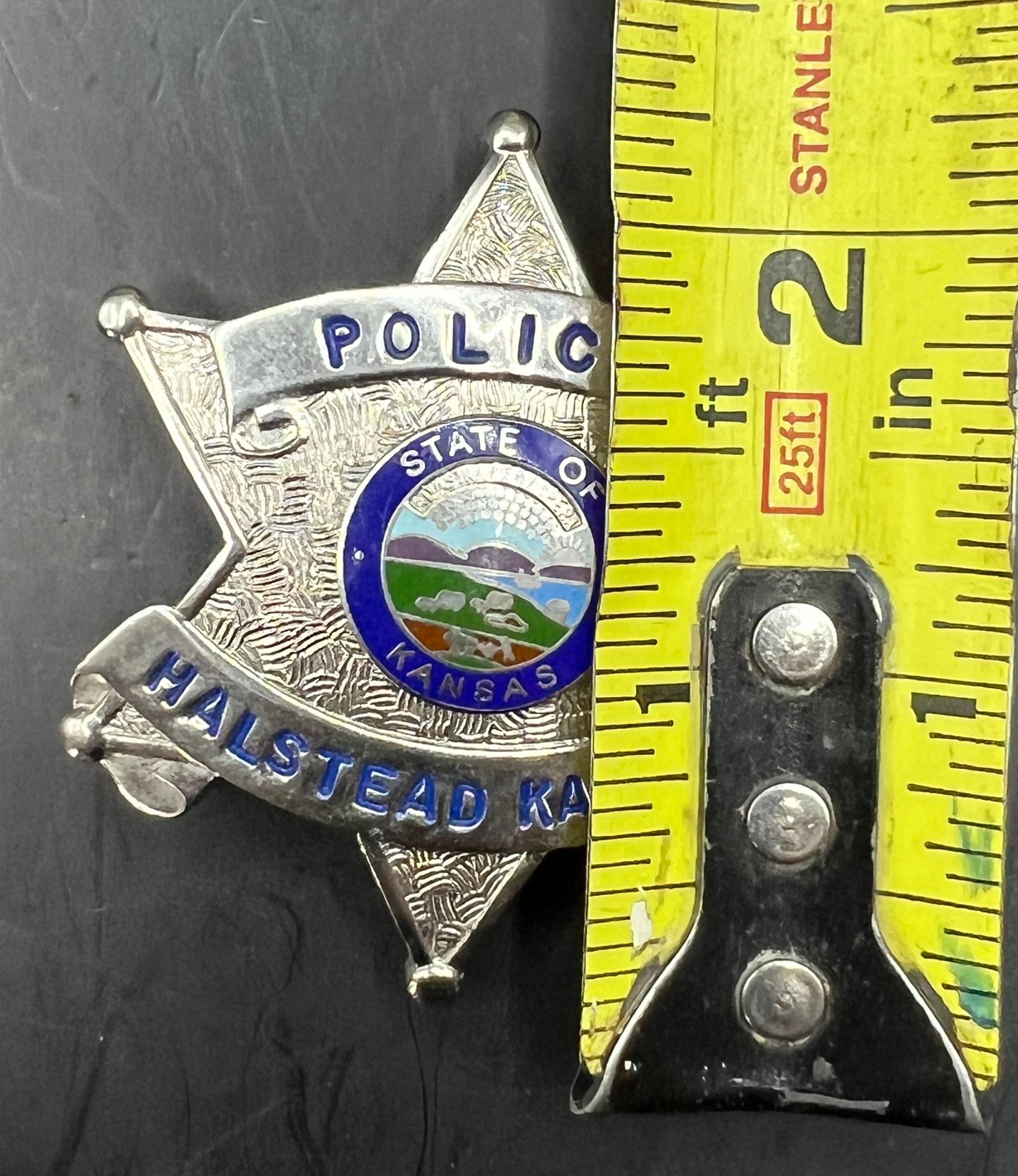 Halstead Kansas Police Badge