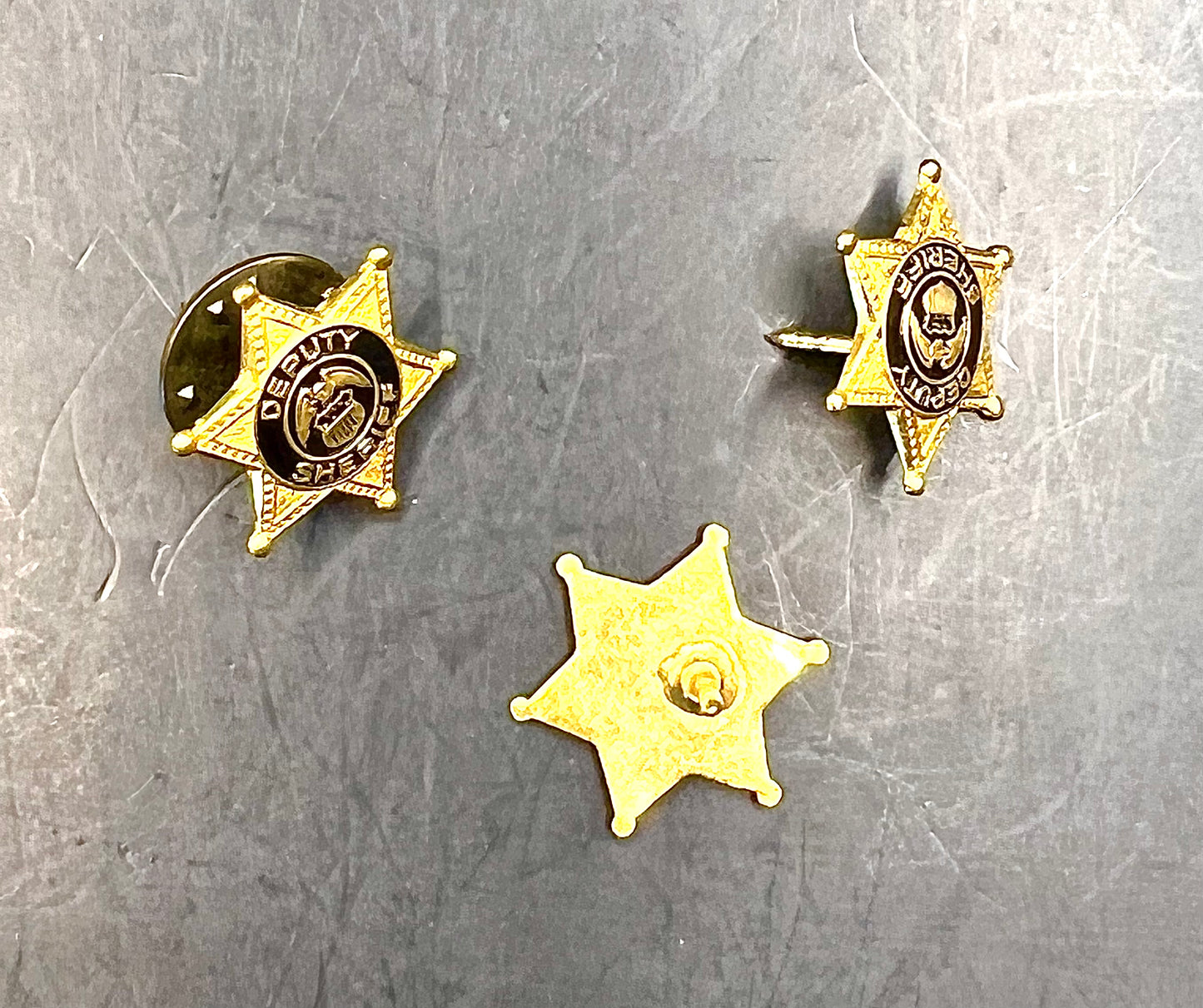 Group of 3 Deputy Sheriff Badges