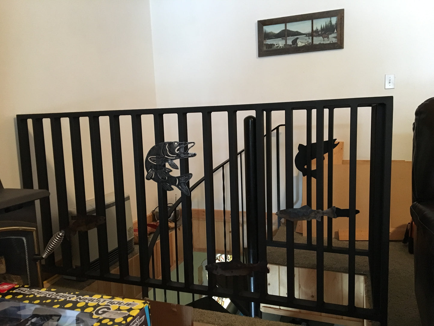 Custom Hand Rail For The Cabin